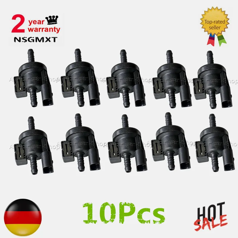 AP01 10X для Golf Jetta VW Audi A1 A3 S3 A4 A6 S6 Q7 TT TTS A8 S8 R8 GTI очистка Vapor Канистра клапан 06E906517A |