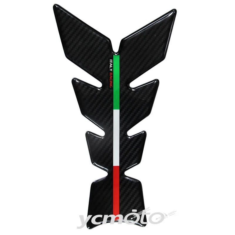 Для Aprilia Ducati panigale Honda Suzuki Yamaha Benelli 3D карбоновый мотоциклетный Танк накладка протектор Италия гоночный Tankpad чехол