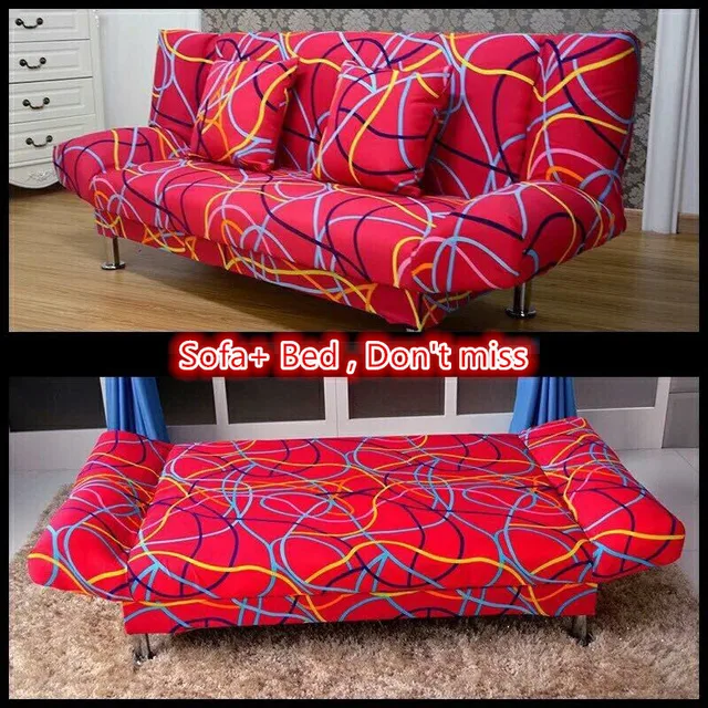 Multifunctional folding sofa bed with many colors and 3
