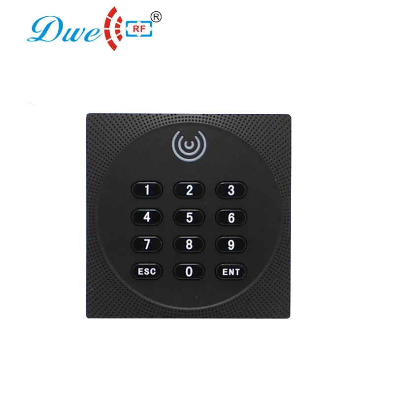 DWE cc rf управления Card Reader S EM4100 125 кГц RFID NFC контроля доступа клавиатуры Card Reader Wiegand сканер 13.56 мГц