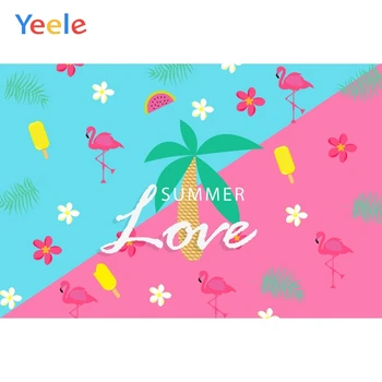 

Yeele Summer Party Decor Photocall Pattern Painting Photography Backdrops Personalized Photographic Backgrounds For Photo Studio