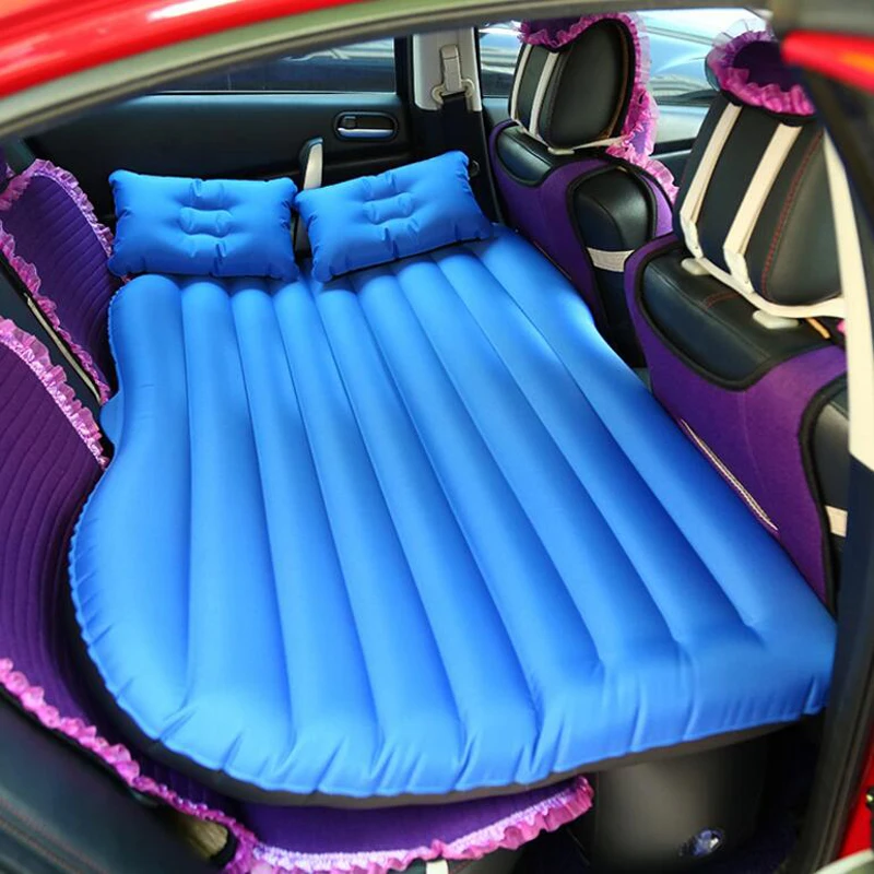Подарок на день матери! 1 шт. Ткань Оксфорд автомобильный дорожный надувной матрас воздушная кровать Подушка Кемпинг Открытый универсальный автомобиль спальный мешок