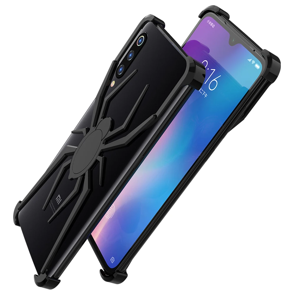 Spider The element stents for Xiaomi Black shark 2 Case Cover for Xiaomi 9 Luxury shockproof Coque