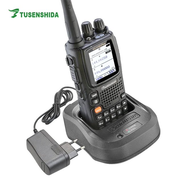 Kg uv9dplus walkie talkie uhf/vhf многодиапазонный приемопередатчик