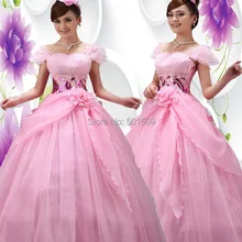 Розовое цветочное Бисероплетение длинное средневековое платье на бал эпохи Возрождения платье принцессы викторианское/Marie Antoinette