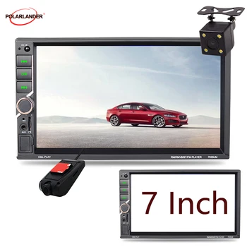 

MirrorLink Auto Radio Touch Screen Car Multimedia Player Autoradio MP5 car radio Support Rear View Camera 7'' 2 DIN Universal