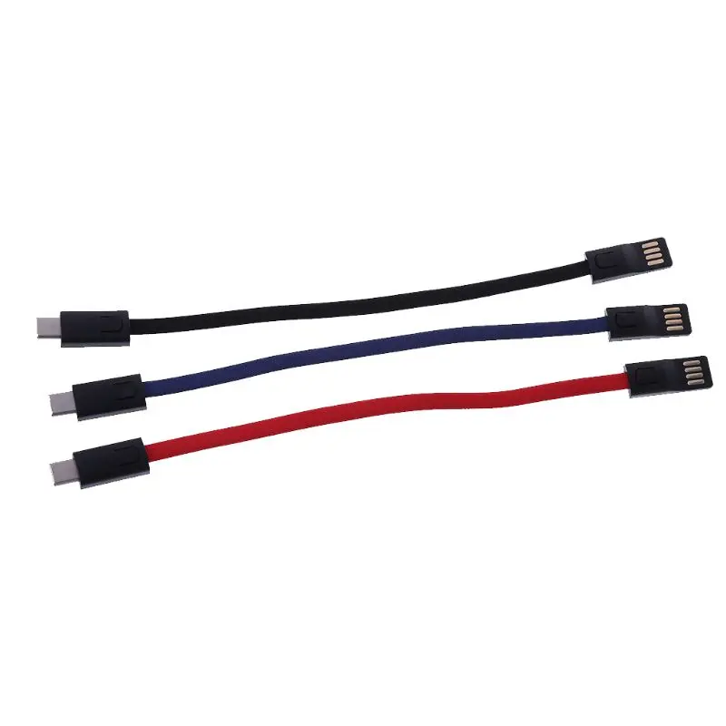 USB кабель для быстрой зарядки для интерфейса type-c, металлический кабель для передачи данных, брелок, мини портативный для samsung huawei