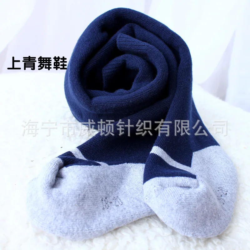 Anyongzu/зимние плотные махровые детские колготки для девочек; полотенце; теплое нижнее белье; колготки для маленьких девочек