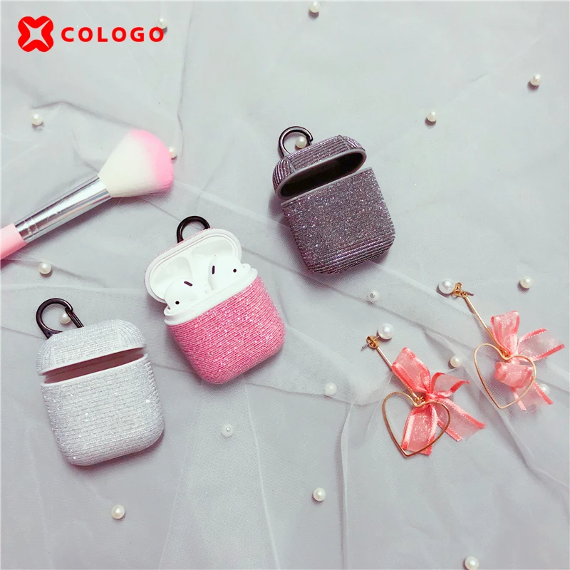 New Glitter all inclusive AirPods Case for Apple AirPods 1/2 personality Bluetooth Headset Box Wireless Earphone Charging Cover New Glitter all inclusive AirPods Case for Apple AirPods 1/2 personality Bluetooth Headset Box Wireless Earphone Charging Cover