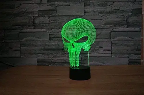 С мини плеер дети Семья подарок новый товар lmeison Каратель 3D Оптические иллюзии Night