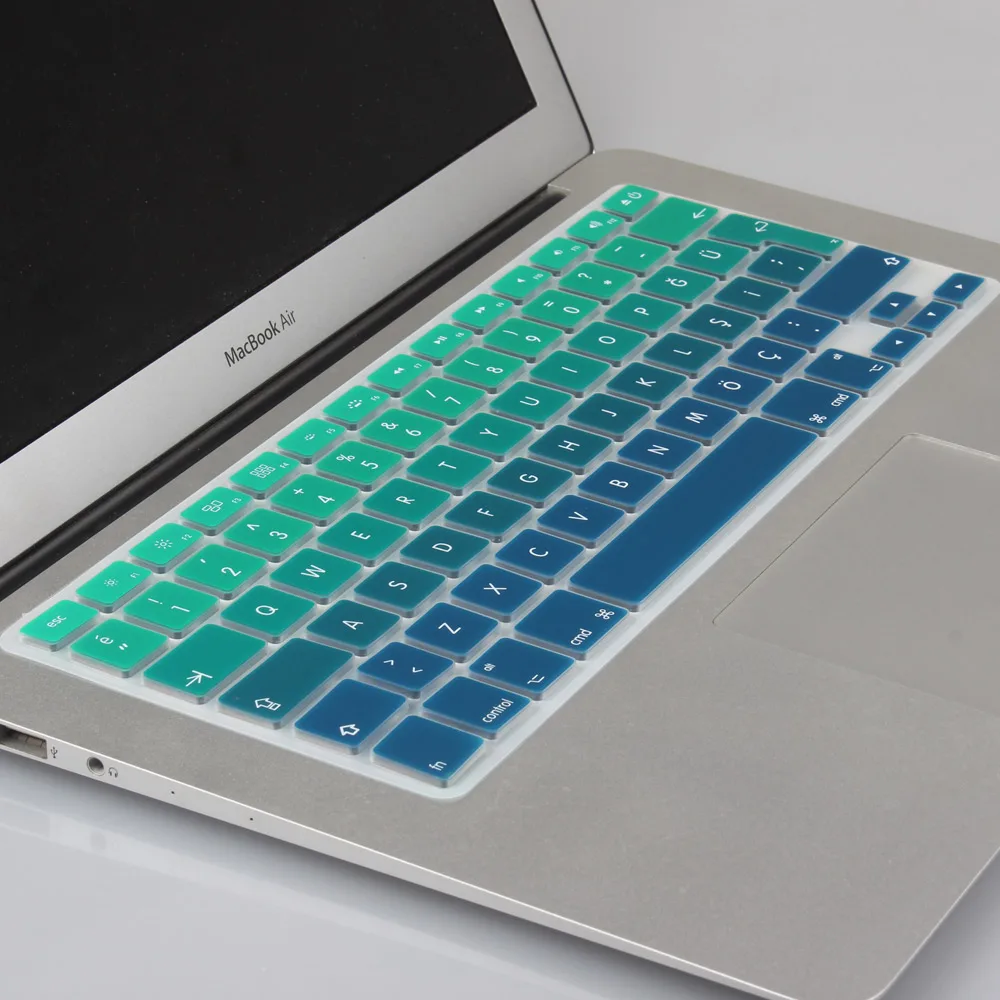 Чехол для клавиатуры с градиентом турецкой MacBook Air 13 Pro 15 Retina силиконовые наклейки