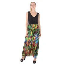 2016 summer sexy women long boho dress beach maxi dress plus size flower print dress vestidos longo estampado S-XXXL EG812