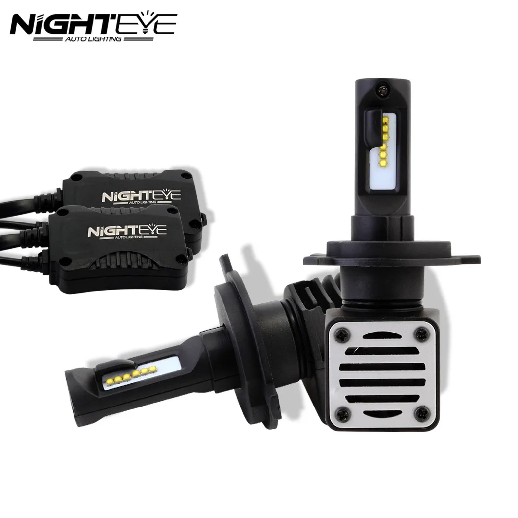 Nighteye H4/HB2/9003 авто светодиодные Фары для автомобиля Hi/Lo луч дальнего света тумана