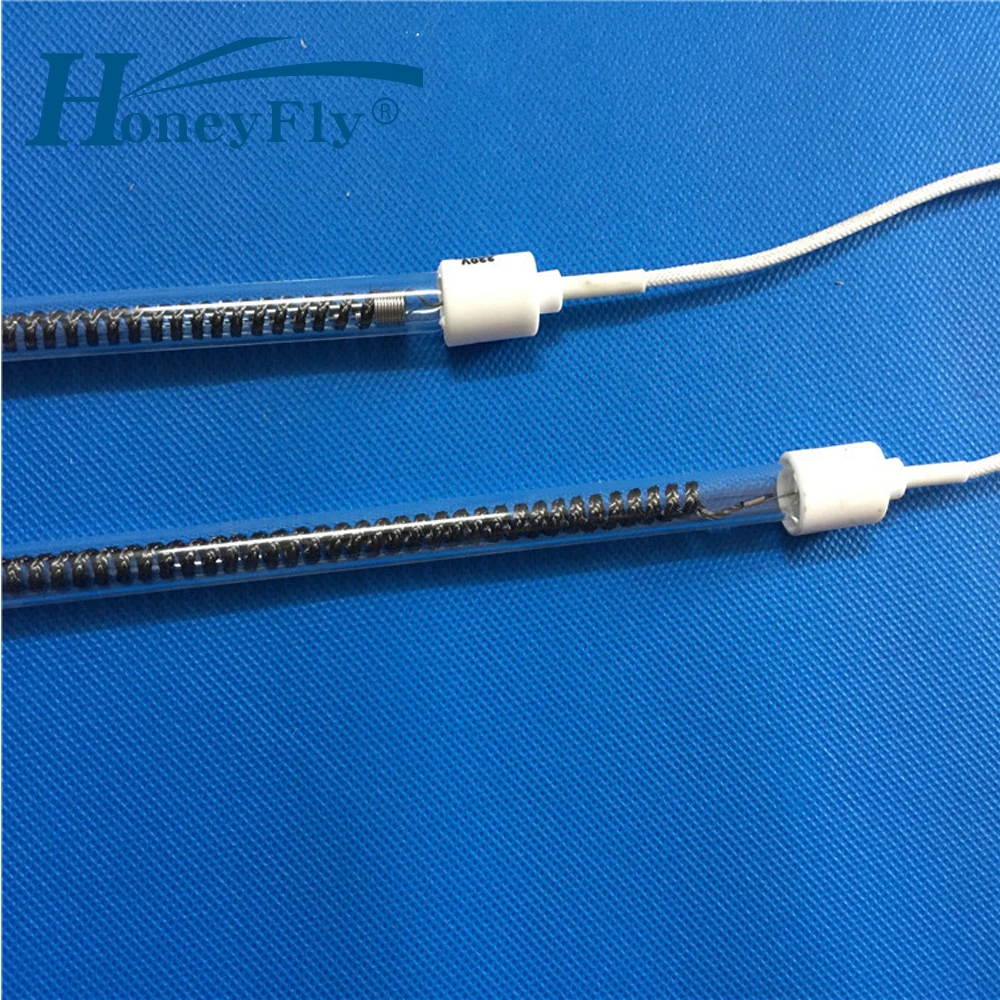 HoneyFly Carbon Fiber Heating Tube 300mm 220V 300W Heater Lamp Heating