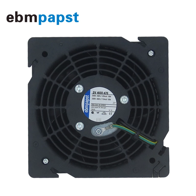 ebmpapst DV4650-470 230 V-50 Гц 120MA 19 Вт вентилятор охлаждения 120*120*38 мм осевой вентилятор