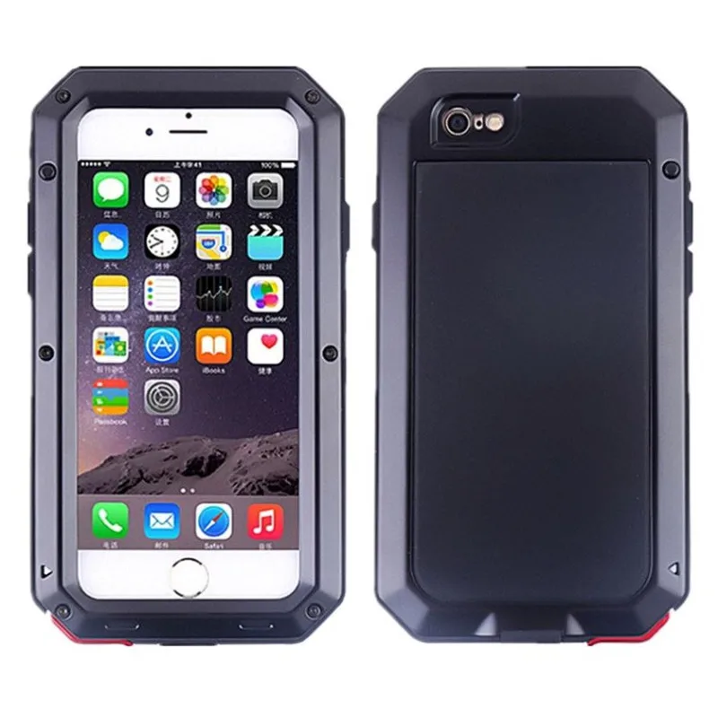 Heavy Duty Doom Armor Waterproof Phone Case – 360 Full Shockproof Metal Cover