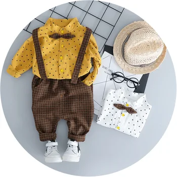 

New Baby Clothes Set Boy Two pieces Baby Suit Spring Autumn Baby Clothes 8BT018