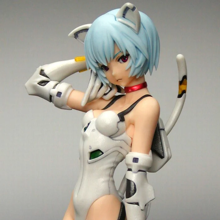 

GK Garage Resin Figure Cat Girl Rei: Neon Genesis Evangelion Model Kit