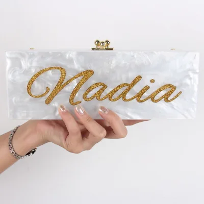 2018 New Designer Clutch Famous Brand Women Clutch sequin acrylic purse custom name Causal Box Handmade Fashion Acrylic Clutch 2018 New Designer Clutch Famous Brand Women Clutch sequin acrylic purse custom name Causal Box Handmade Fashion Acrylic Clutch