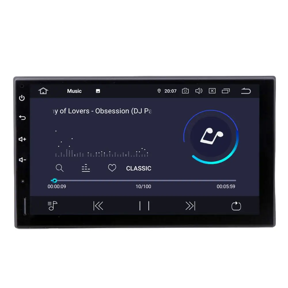 COIKA Android 9,0 система авто радио gps-навигатор приемник 2+ 16 г ram DSP аудио плеер wifi 4G RDS BT SWC OBD DVR 1080 P видео 2 DIN
