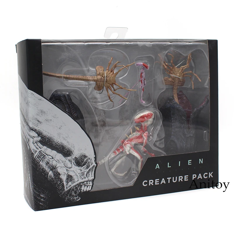 NECA ALIEN Xenomorph Neomorph Creature Pack ПВХ фигурка Коллекционная модель игрушки - Цвет: C