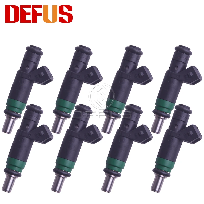 US $131.79 DEFUS 8PCS Fuel Injector Nozzle Bico 1429840 For Ford Focus Fiesta Fusion CMax BMax 125 14 16 9804 0280158200 98MFBC NEW