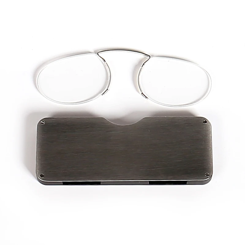 YOUTOP Pince Nez из нержавеющей стали легкие очки для чтения и очки LH240