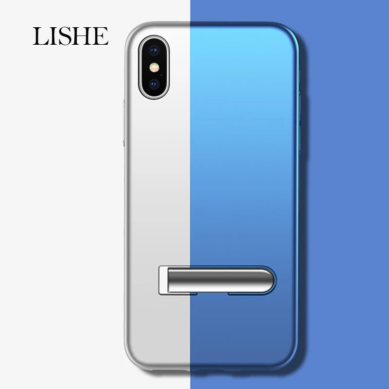 Цветной магнитный адсорбционный чехол для iPhone XR XS MAX X 8 Plus 7 комбинированные чехлы
