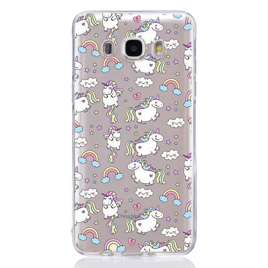 For Samsung Galaxy J5 2016 J510 Case Cover Colored Soft Silicone TPU Phone Protective Back 3197 |