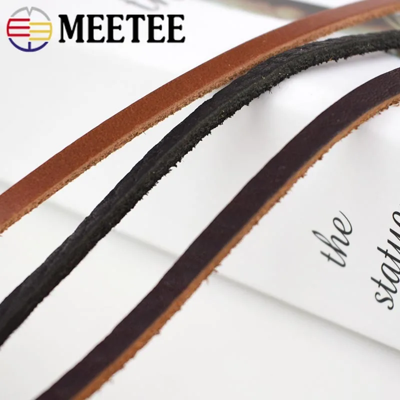 

Meetee 5pcs(1pc=1meter) 4mm for DIY Craft Accessories Jewelry Necklace Ethnic Meterial Rope AP491