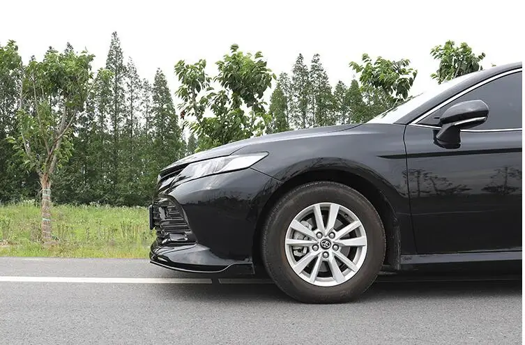 Для Camry обвес спойлер- для TOYOTA Camry ABS задний спойлер передний бампер диффузор защитные бамперы