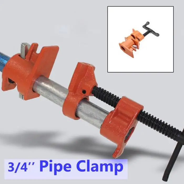 3/4 дюймов сверхмощный деревообрабатывающий Зажим для труб склеивание древесины Зажим для труб 3/4 дюймов зажим для труб крепеж плотник Деревообрабатывающие инструменты LG66