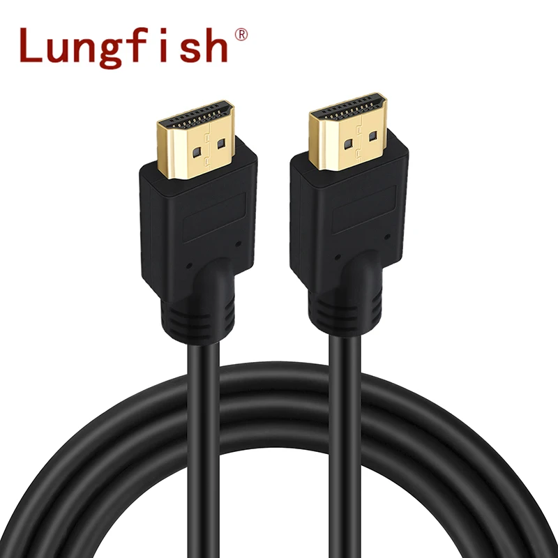 Lungfish High Speed HDMI Cable 2.0 4K 3D 1080P 1m 1.5m 2m 3m 5m 7.5m For HD TV LCD Laptop PS3 Projector Computer Cable