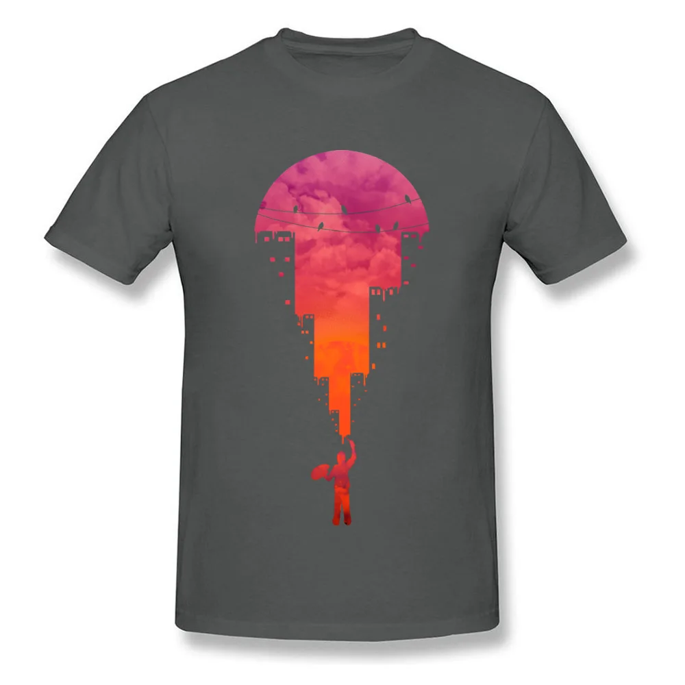 Design Sunset Painter Men T Shirt Faddish ostern Day Short Sleeve O Neck 100% Cotton Fabric Tees Slim Fit Tee Shirts Sunset Painter carbon