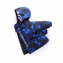 Baby clothes down jacket new winter men and women baby baby thick Korean version of the long paragraph down jacket