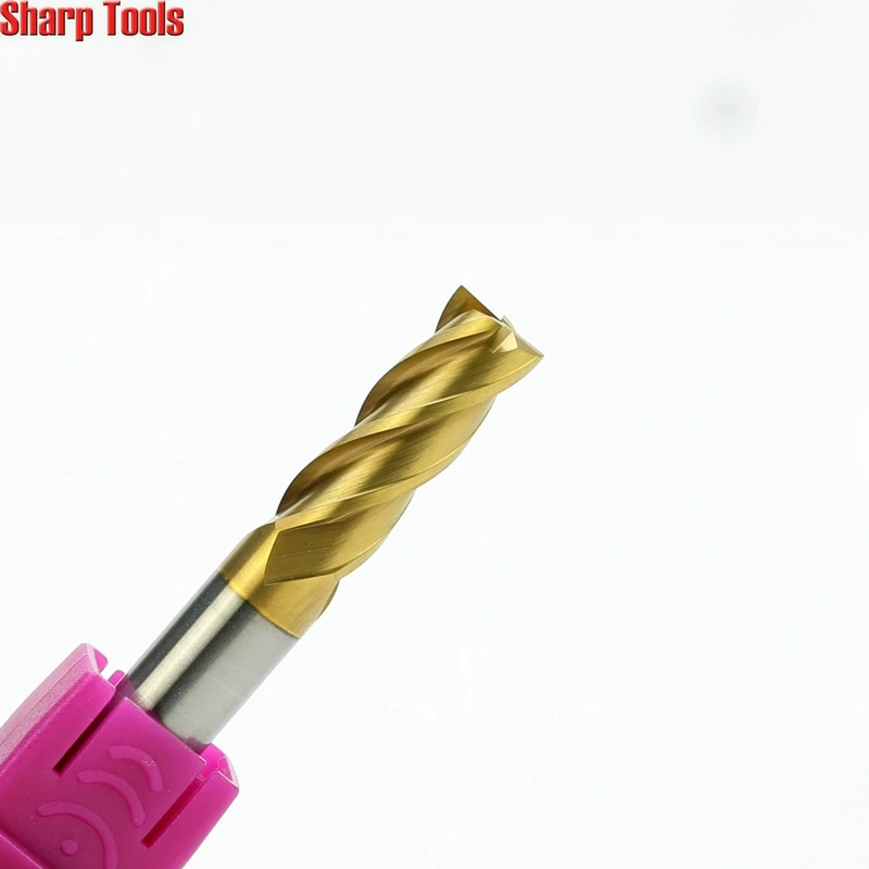 4 flute end mill milling cutter for metal steel cutting