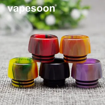 

Colorful 810 Resin Drip Tip For TFV8 BIG BABY TFV12 Prince Reload MANTA KYLIN MINI RTA etc 5pcs