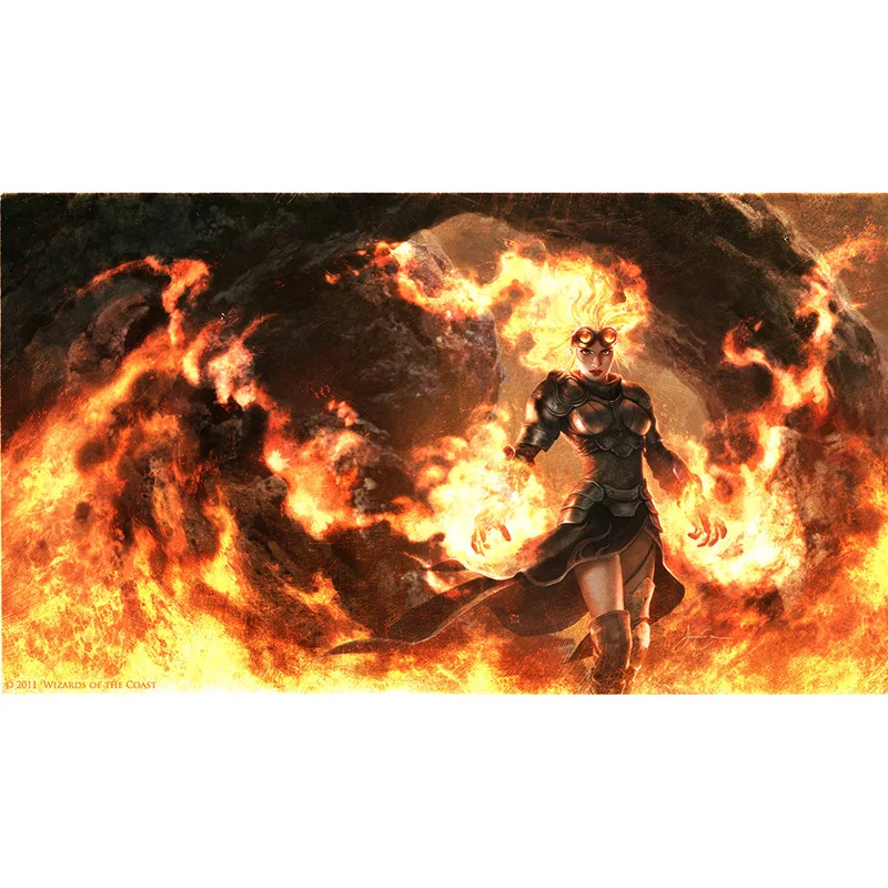 MTG Beautiful Sexy Chandra Playmat for Magical the gathering / Board