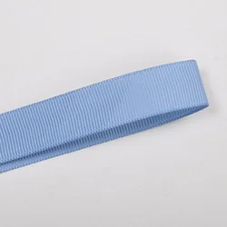 Blue Grosgrain Ribbon - 100 Yards for Elegant Wedding Decor, Crafting, and Gift Wrapping (French blue 332)