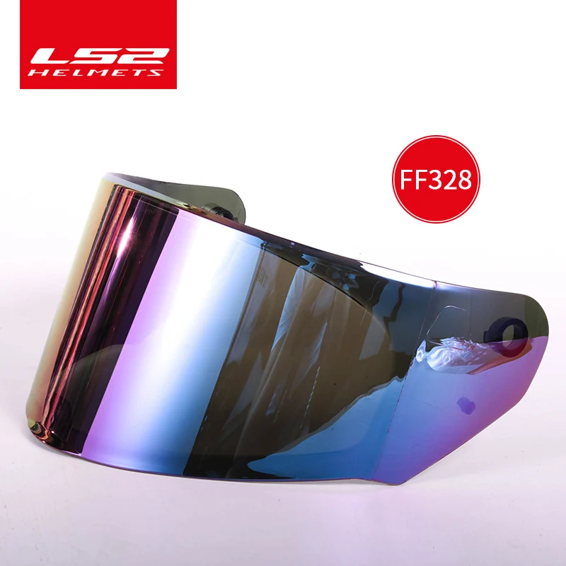 LS2 ff320 шлем козырек подходит для LS2 FF320 FF328 FF353 модель прозрачный дым красочные объектив шлем без отверстия - Цвет: FF320 colorful