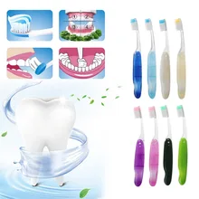 1 шт Складные мягкие волосы портативная зубная щетка путешествия Кемпинг Туризм на открытом воздухе макияж