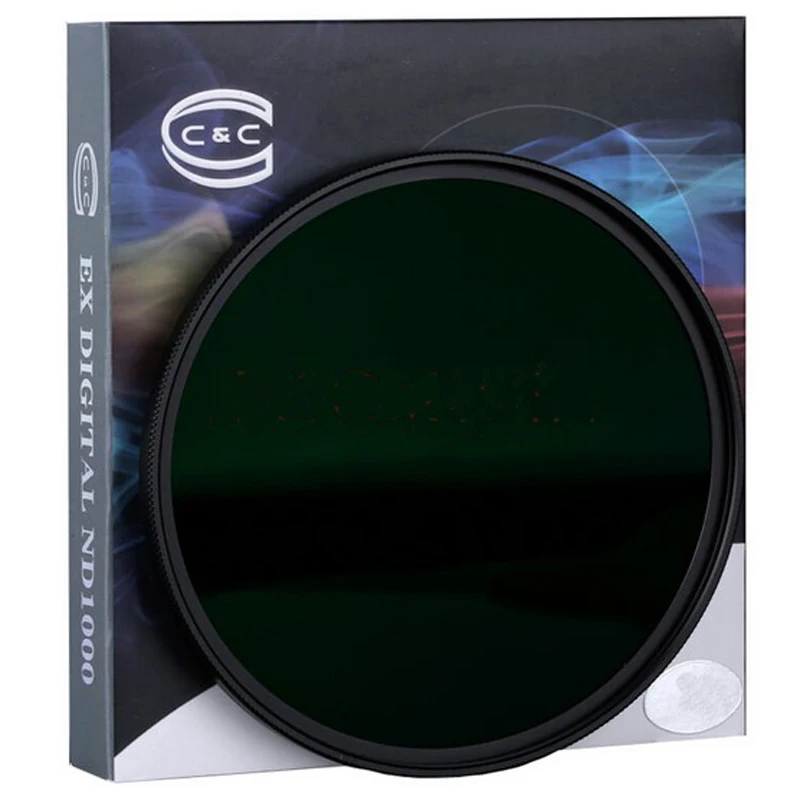 

67 72 77 82mm C&C ND1000 Filter Neutral Density Filter