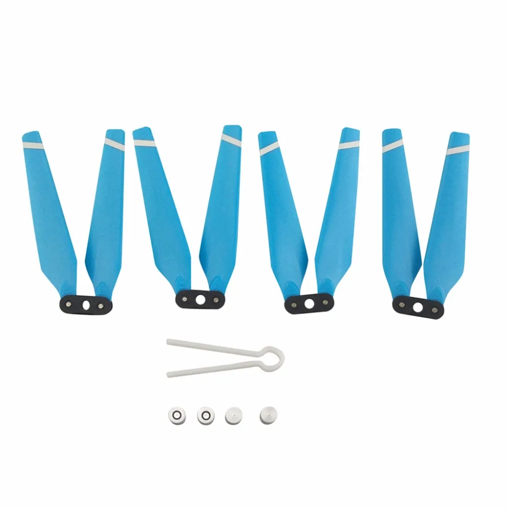 Eliche Pieghevoli Per Hubsan H501S H501C H501A/H501C/H501M/H501S Con H501S Pro Mjx B2C B2W Bugs 2 D80 F18 F200Se Aircraft Blue