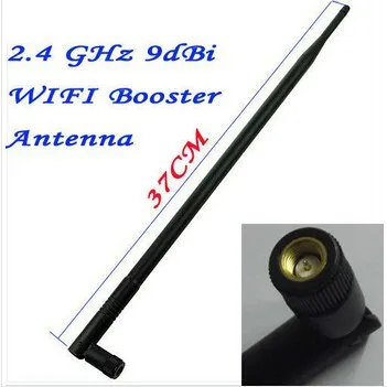 Foscam 2,4 GHz 9DBI антенна усиления wifi черная Беспроводная Антенна для FI8918W FI8910W FI9821W FI9821P FI9831P внутренняя ip-камера