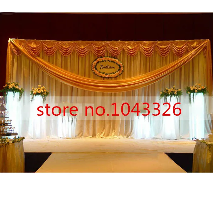 Luxury Wedding Supply Party Idea Wall Decoration Drapery Curtain