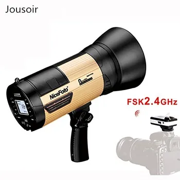 

600Ws Wireless Strobe Flash Light Built-In Li-Ion Battery High Speed Flash For Sports Photography