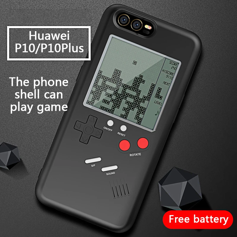

ZUCZUG Game Case For Huawei P10 P10Plus Retro Nintendo Tetris Gameboy Soft TPU Phone Case for Huawei P10/P10Plus Cover Best Gift