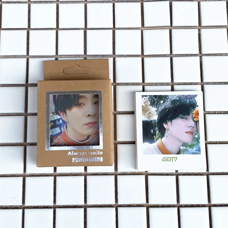 

40Pcs/set KPOP Got7 Lomo Photo Card PVC Cards Self Made Card Photocard