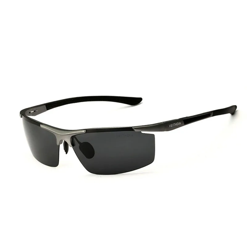 Солнцезащитные очки VEITHDIA из алюминиево-магниевого сплава, поляризованные мужские солнцезащитные очки с зеркальным покрытием для вождения, мужские очки, аксессуары - Цвет линз: style 4