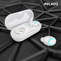 Arlado HQB Q18 мини наушники Беспроводной Bluetooth наушники в ухо стерео Bluetooth гарнитура Шум шумоподавления Невидимый динамик для IOS и Android